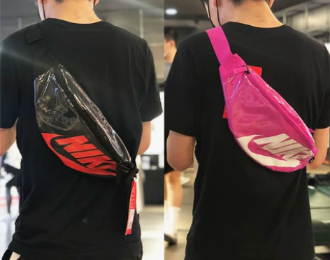 NIKE耐克男女包字母LOGO斜挎胸包休闲...