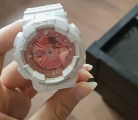卡西欧手表保证正品，买来带过几次，现在不怎...