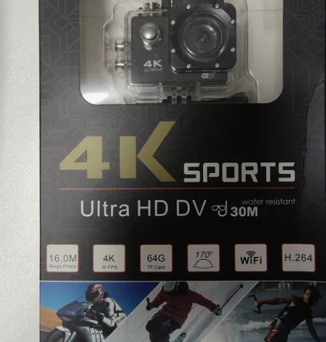 4K摄像运动相机，全新，防水，送单车，摩托...
