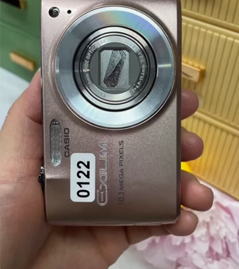卡西欧ex-z300淡粉色复古ccd数码相...