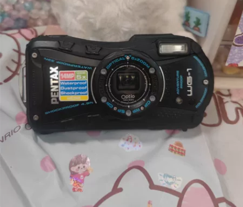 宾得WG1 1400万像素，5倍光学变焦8...