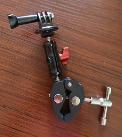 摩托车固定支架360全景自行车gopro山...