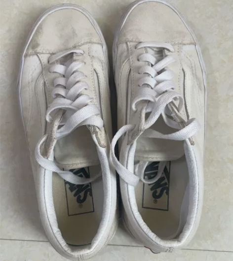 Vans范斯经典款Old Skool小白鞋...