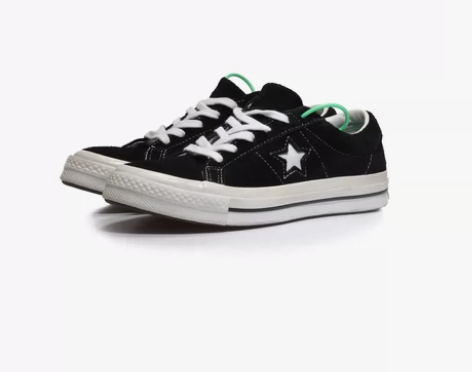 匡威经典款 翻毛皮低帮休闲板鞋 37码 8...