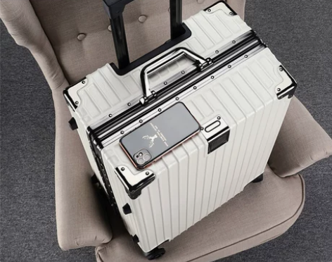 行李箱女大容量结实耐用铝框拉杆箱静音密码箱...