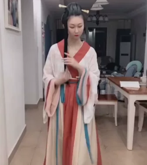 山茱萸 花朝记原创设计 汉服女装襦裙 晋制...