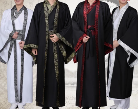 影视古装秦朝汉朝魏晋皇帝服龙袍大王古装男汉...
