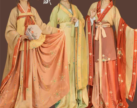 原创【神花赋】魏晋南北朝汉服女大袖襦复原国...