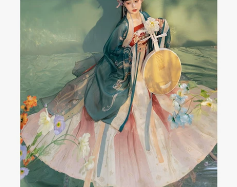 【狂欢价】恋霜凤钗令汉服女正品原创中国风古...