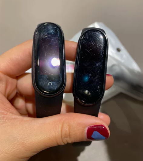小米手环5 nfc 功能完好 能拍就是还在...