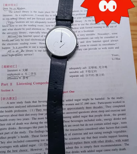 米家石英表 4年前的产品 可以蓝牙连接手机...