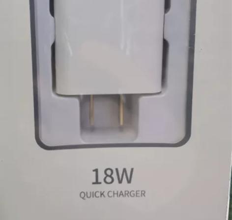 18W，3A双口充电头，USB口加TPCP...