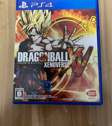 清理孩子不玩儿的ps4正版游戏盘，七龙珠X...