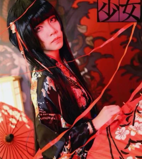 【出/租】地狱少女 阎魔爱 和服/制服 大...