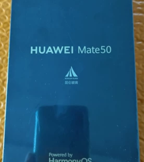 华为mate50，曜金黑昆仑玻璃，256G...