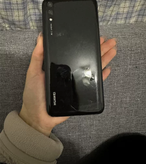 华为畅享9 4+64工作备用机，黑色。