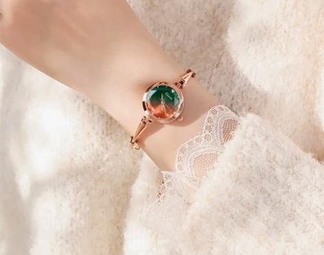 kimio金米欧渐变色手表女ins风简约小...