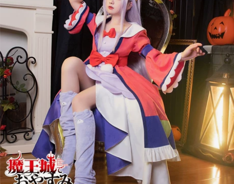 火花动漫在魔王城说晚安cos栖夜莉丝公主 ...