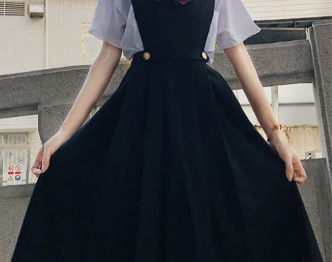 原创正版日系jk制服护奶裙夏季长裙款学院风...