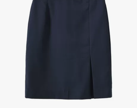 铁路女夏裙制服半身裙新款藏青色路服裙子