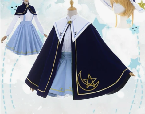 初兽猫魔卡少女樱cos服木之本樱魔法星辰 ...