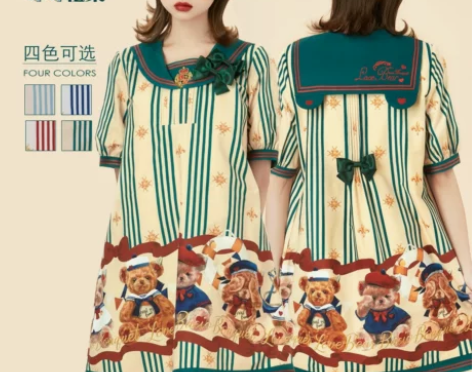 【5/1限量快团】海军可可熊 原创Loli...