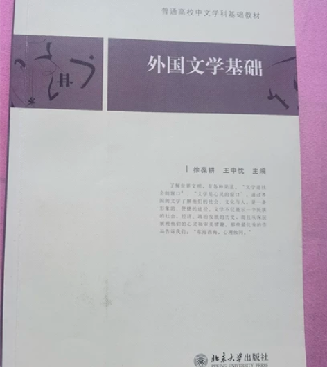 外国文学基础，徐葆耕，王中忱，主编，大学书...