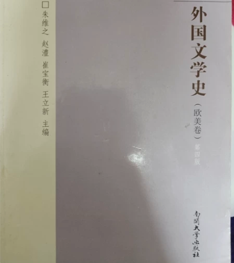 外国文学史（欧美卷）9成新，浙江师范大学外...