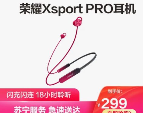 honor/荣耀 蓝牙耳机，海鸥灰色 感兴...