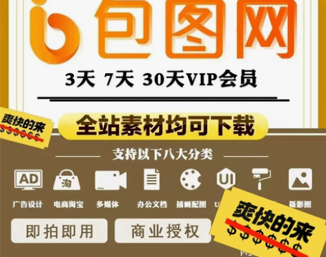 #包图网企业VIP# 自己开来用的,企业V...