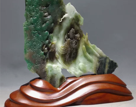 玉雕特价貔貅 观音 花鸟 山子摆件 天然独山