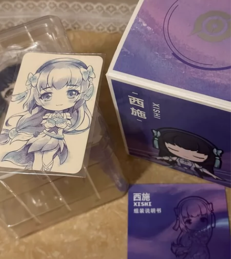 王者荣耀西施手办/拆封未使用一直放盒子里....