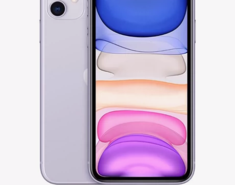 苹果11 紫色128G电池84 无磕碰无划...
