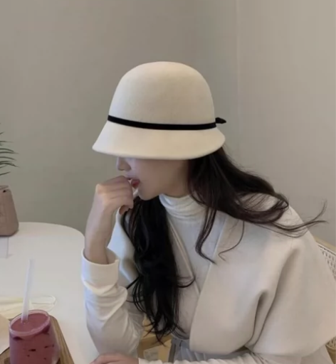 刚刚入手的名媛小香风礼帽 全新出～