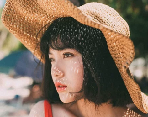 沙滩帽遮阳草帽大沿帽子女夏天可折叠防晒太阳...