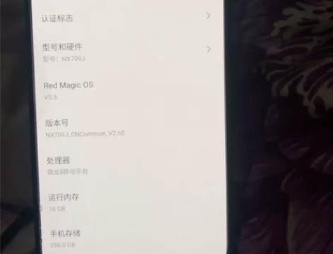 二手nubia/努比亚红魔7Pro  5G...