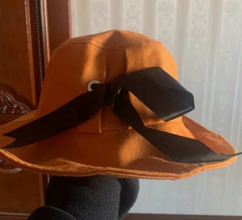 遮阳帽 帽檐可以自行调节 遮阳 拍照都很好...