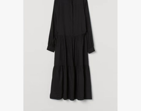 HM 女装裙子女夏长裙 全新，吊牌剪了。原...