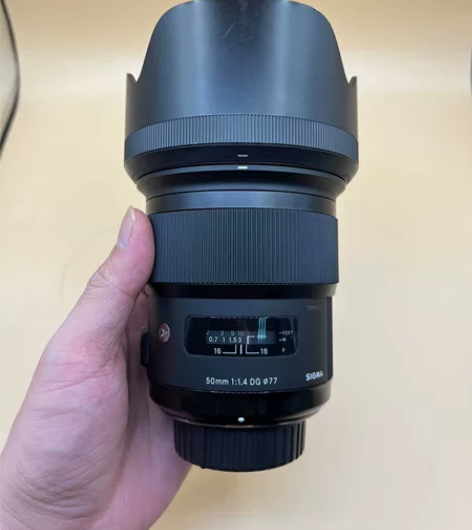 适马50/1.4Art定焦镜头,尼康口,成...