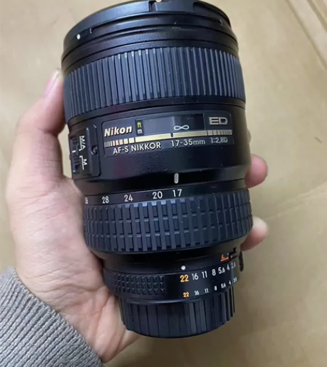 尼康 17-35mmf2.8D 金广角镜头...