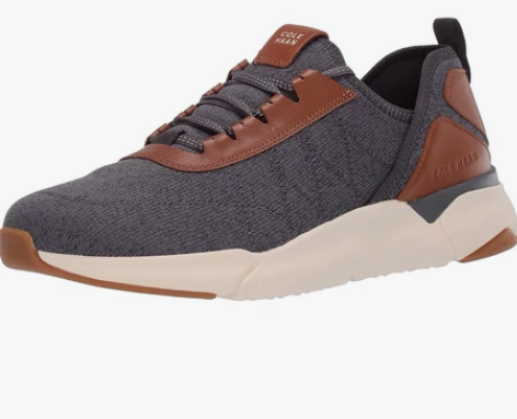 美国Cole Haan男士运动鞋休闲鞋织物...