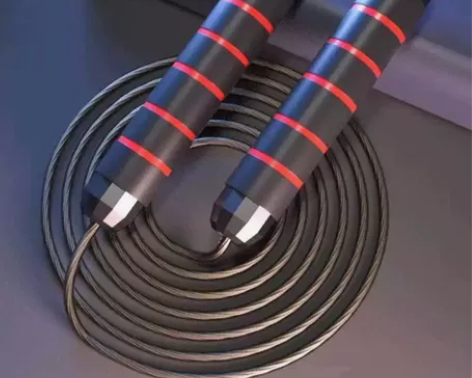 负重款！ 专业钢丝负重跳绳 不打结 不缠绕...