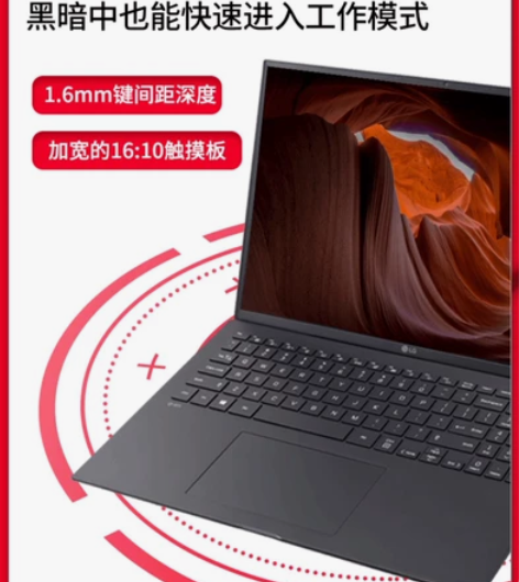 LG lg 笔记本 lg电脑 gram16...
