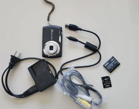 卡西欧相机,金正大上市时礼品,开机有金正大...