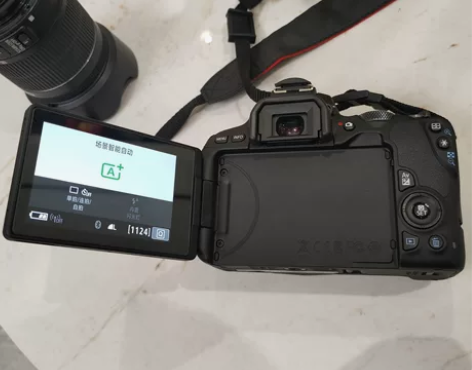 自用佳能微单200d一代带镜头 一时兴起买...