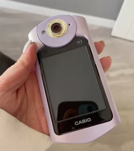 卡西欧tr550,崭崭新的机子 限量版紫色...