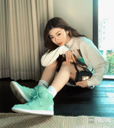 乔丹Aj1丝绸薄荷绿 毒近三千 现在好价 ...