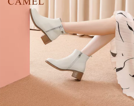 Camel/骆驼 女士靴子 感兴趣的话点“...