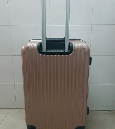 粉色密码行李箱旅行箱，长38cm，宽28c...