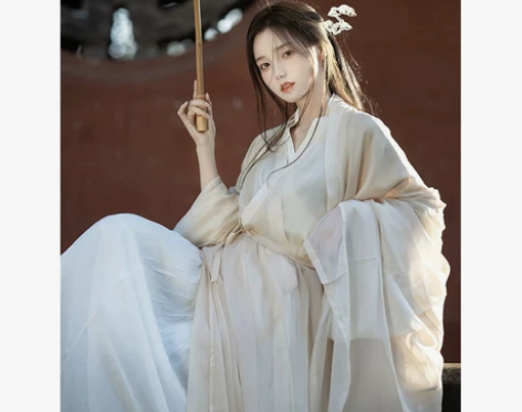 【88狂欢价】神明少女汉服魏晋广袖交领古装...